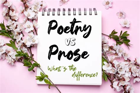 what's the difference between prose and poetry What is the role of rhythm in prose versus poetry?